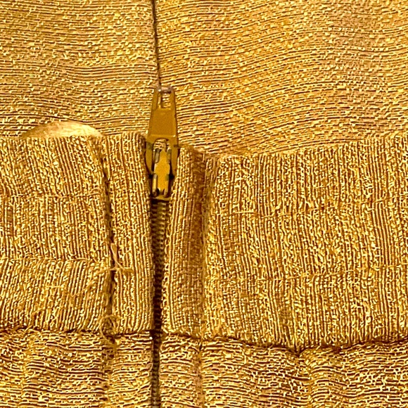 Essence plus size gold two piece suit sz18 - Picture 7 of 9